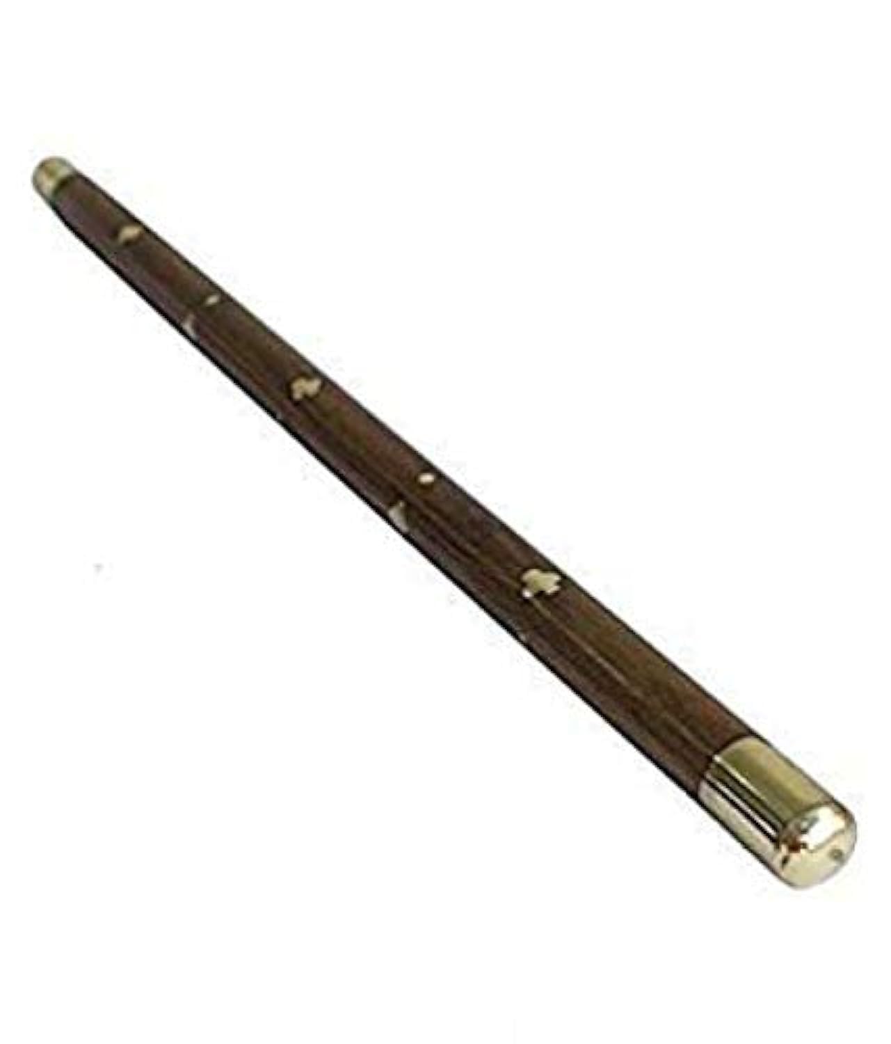 KB Nature Honey Wooden Walking Stick Sheesham Wood with Brass Handle-(24 Inch) Morning Walking Stick/Dog Stick-image-9