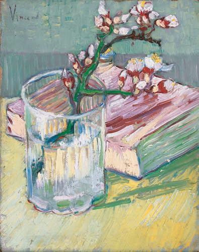 Toile Van Gogh branche d'amandier en fleurs pour créer un espace de travail inspirant