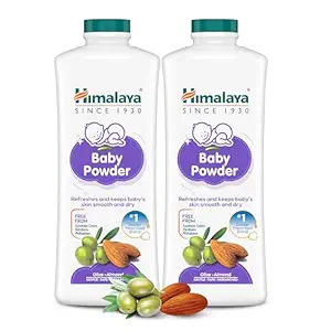 Himalaya Baby Powder 400 Gm (Pack of 2)