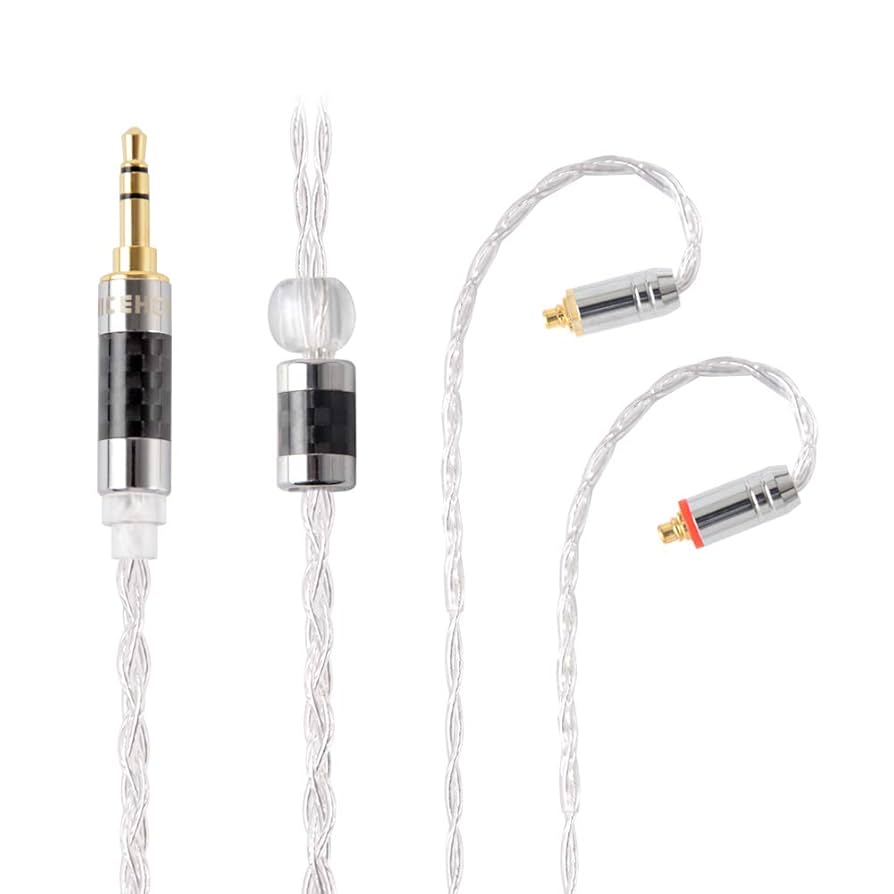 イヤホン Light Harmonic Mera + Silver Litz Cable Amazon.com: NICEHCK LitzPS IEM Cable, 4N Pure Silver