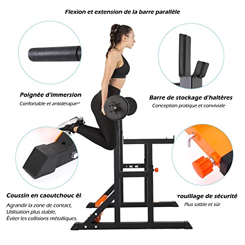 ISE Supports Réglable de Rack Squat Multifonction Barbell, Rack Musculation Cage de Squat avec Barres pour Haltères… - Les Beatles, Paul McCartney, John Lennon, RIngo Starr, George Harrison ISE Supports Réglable de Rack Squat Multifonction Barbell, Rack Musculation Cage de Squat avec Barres pour Haltères… – Image 6