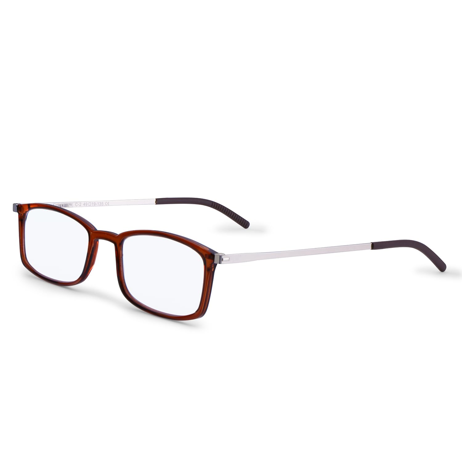 DR.HARMANN'S READING GLASSES® FLAT READERS FITTED WITH BLUE BLOCK LENS (Model: COMPACT 4)
