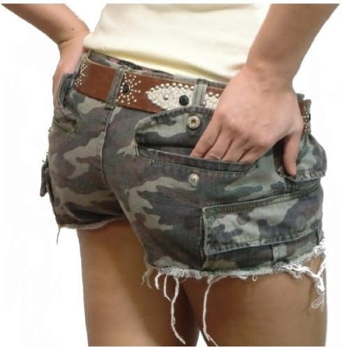 FUNSET OF ART◇ショートパンツ/L/コットン/カモフラ