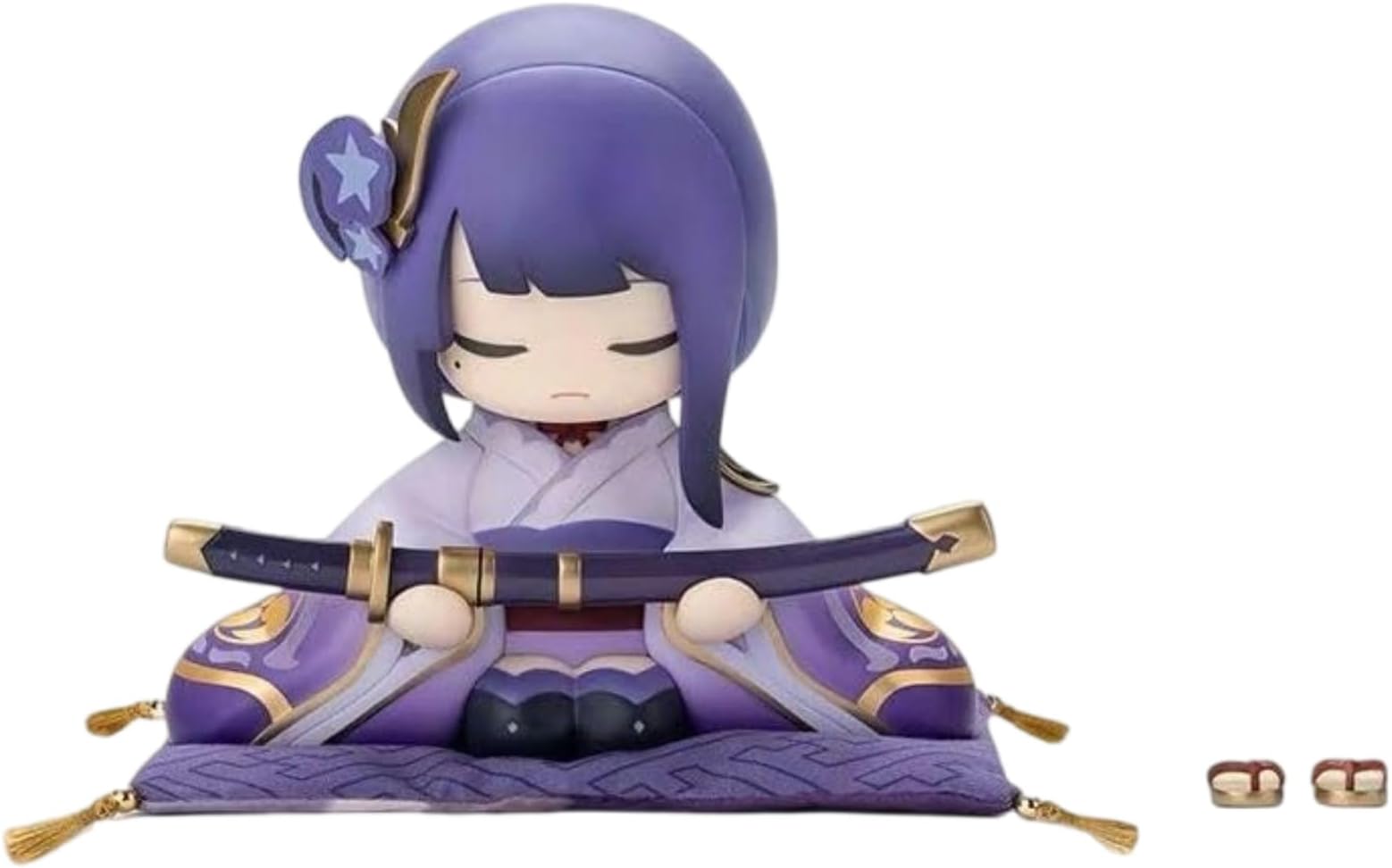 Raiden Shogun Figure for Genshin Impact's fans Raiden Ei Beelzebul PVC Model Collection 7in/18.5cm