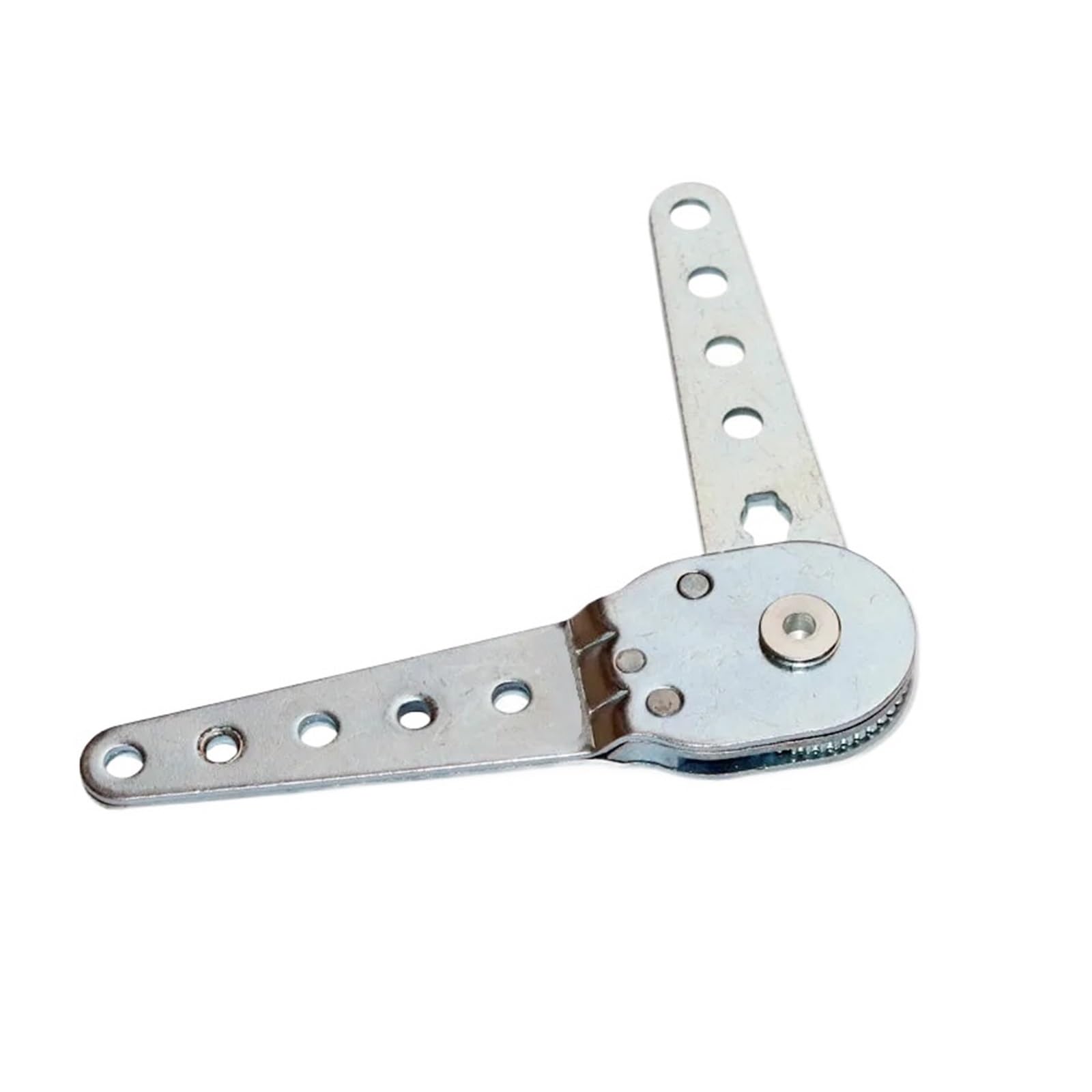 Bisagra de puerta reversible con cierre automático Bisagra ajustable for levantar muebles, soporte de 100kg, bisagra de trinquete de conexión for cama, sofá, reposacabezas, piezas de repuesto, 2 uds.
