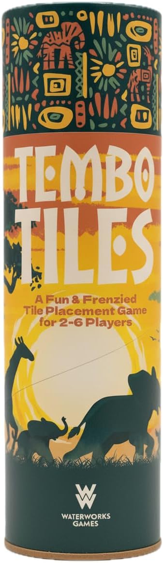 Tembo Tiles - Fun Frenzied Tile Laying for 2-6 Players