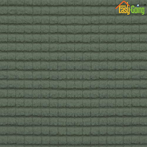 Image of Easy-Going Stretch 1 Piece Loveseat Couch Cushion Cover for Sofa | Sofa Cushion Furniture Protector Sofa Seat sofa slipcover Washable sofa cover soft with Elastic Bottom Greyish Green