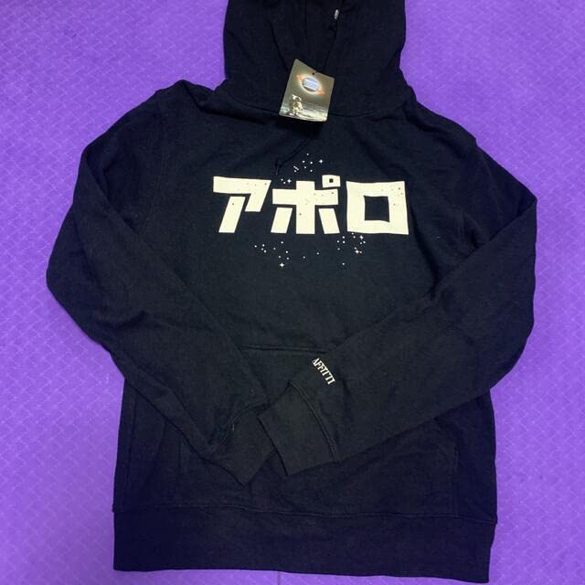 週末限定】ポルノグラフィティ コラボ アポロパーカー NASA ブラック