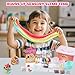 Funewest Slime Kit for Girls Ages 8-12 Mini Fluffy Butter Slime Making Kit Ice Cream Slime for Kids DIY Craft Kits with 30+ Piece Birthday Gifts