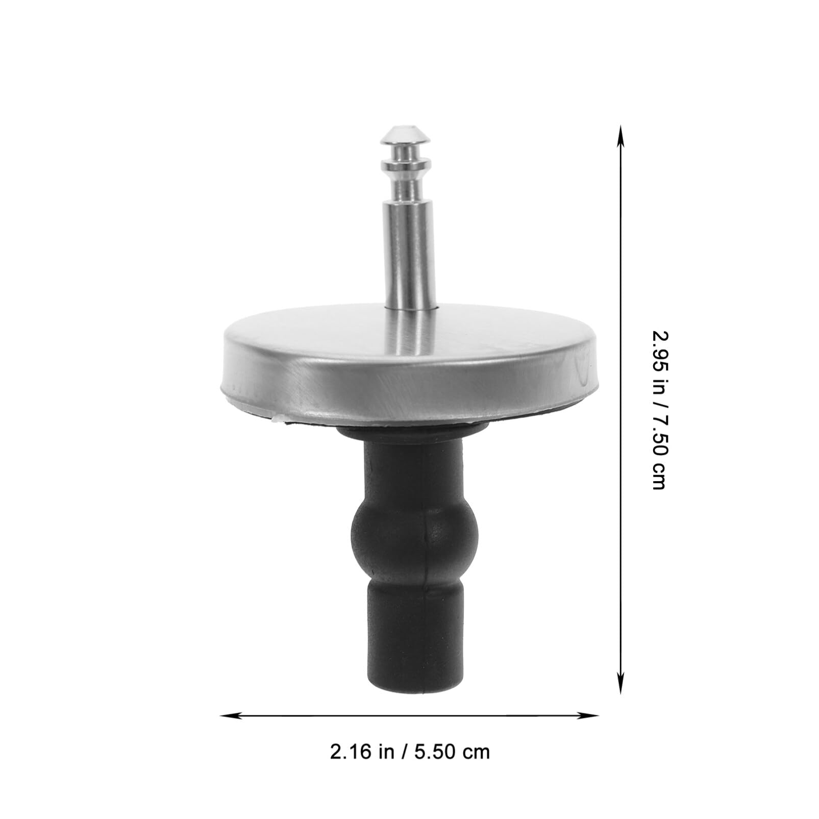 Angoily 2pcs Universal With Asiento de asiento de bisagra Tornillos de fijación Tornillos de tapa de inodoro Parte para hogar