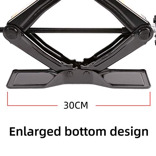 Scherenwagenheber mit ist ein schnelles und arbeitssparendes Design, Tragkraft 1,8 Tonnen, maximale...