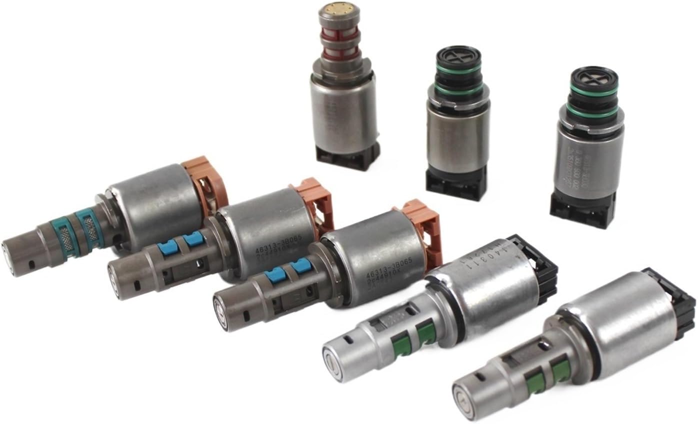 OE 46313-3B030 46313-3B000 Compatible With Hyundai Kia A6GF1 8PCS Transmission Shift Solenoids Kit Replacement Parts