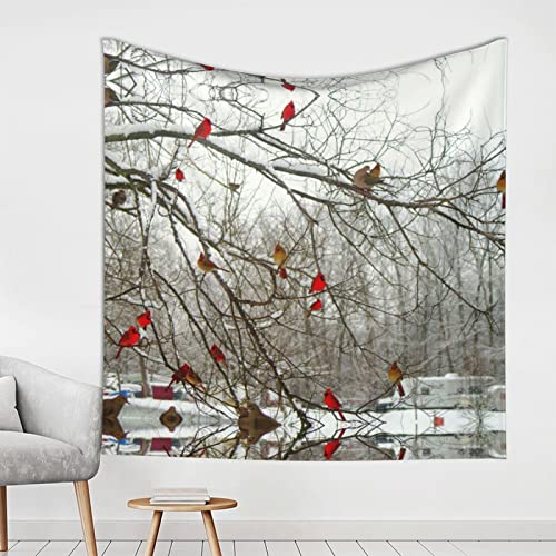 Tapisserie murale foret Evealyn pour creer un coin lecture cosy au salon