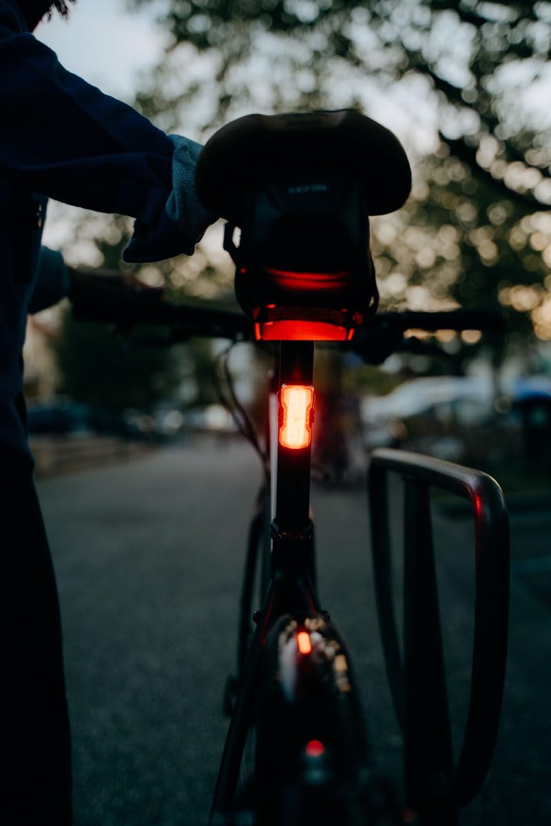 Feu Arrière Vélo ZEFAL Vision R20 - 20 Lumens - USB-C - 33h Autonomie - 4 Modes - IPX6 - 20g