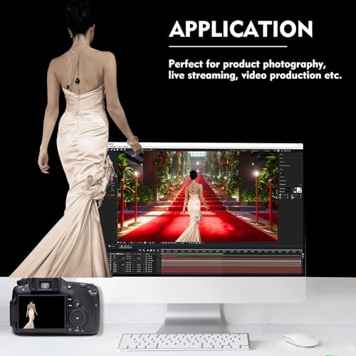 Fondo fotográfico negro 10x20 ft para fotos y video miniatura 3