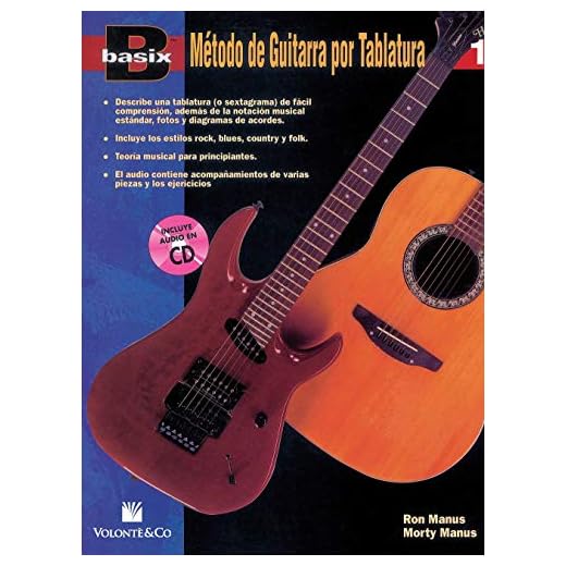Método de guitarra por tablatura. Basix. Con CD-Audio (Vol. 1) (Didattica musicale)