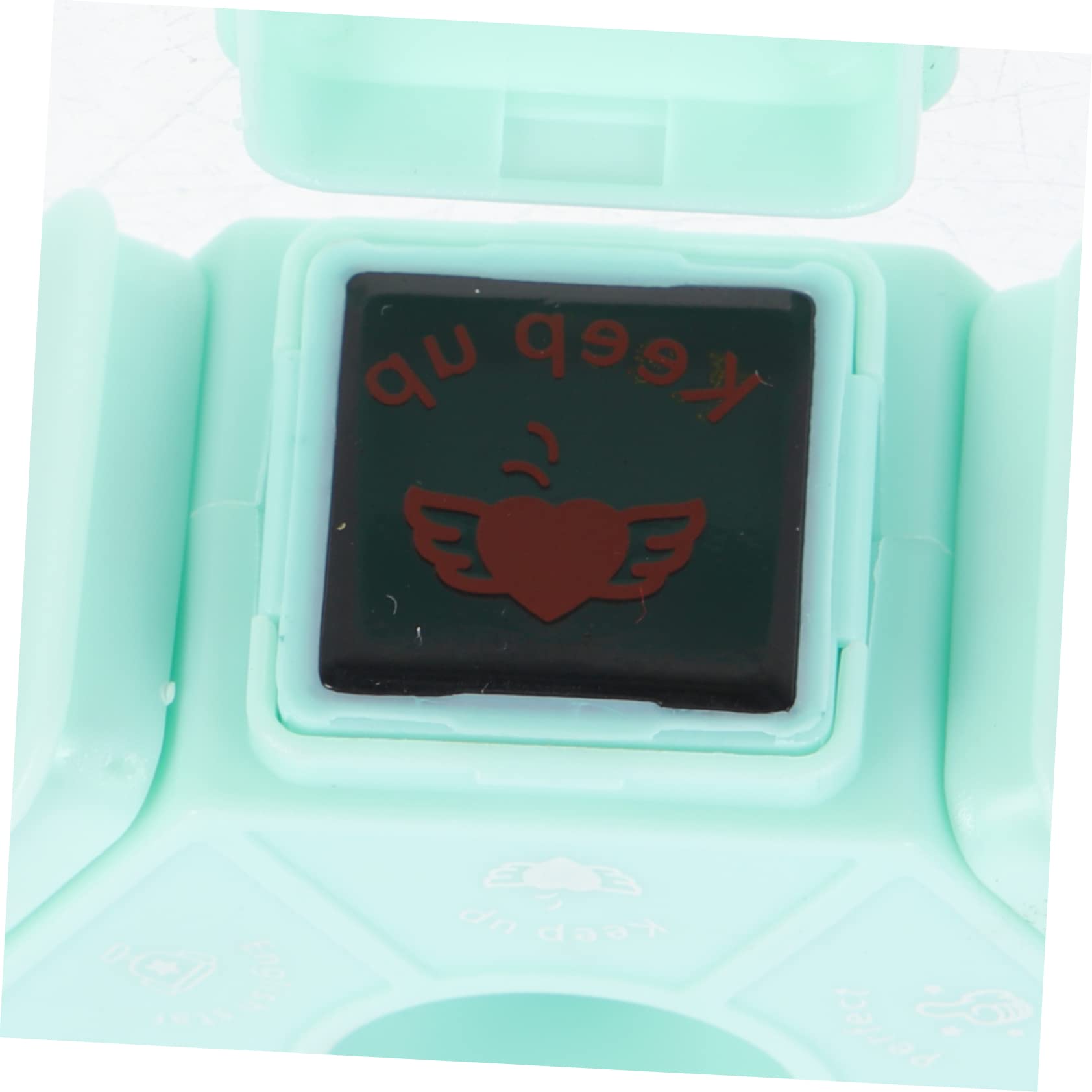 SHINEOFI 5pezzi Teacher Stamper Multisided Timbri Per Commenti e Valutazioni Scolastiche Materiale Sicuro e Riutilizzabile Per Insegnanti e Forniture Scolastiche