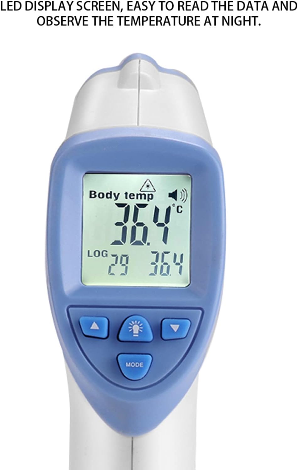Animal Thermometer, Infrared Measurement Pet Thermometer Automatic Shutdown Digital Veterinary Thermometers with LED Display Screen for Dogs