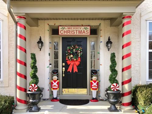 ALL SEASON GREEN 4' Spiral Boxwood Topiary Trees Artificial Outdoor Plants in Plastic Pot Front Porch Plants Set of 2 by ALL SEASON GREEN - Image 2