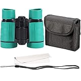4X MAGNIFICACIÓN Y SEGURIDAD: The Novelty Binoculars proporciona excelentes vistas en detalles y acerca 4 veces más el mundo a tus hijos con 4 aumentos, y lentes ópticas de alta calidad con película azul son inofensivos para los ojos de los niños, que pueden ver claramente con excelente transmitancia de luz y sin mareos, evitar daños para los pequeños ojos de un niño pequeño.