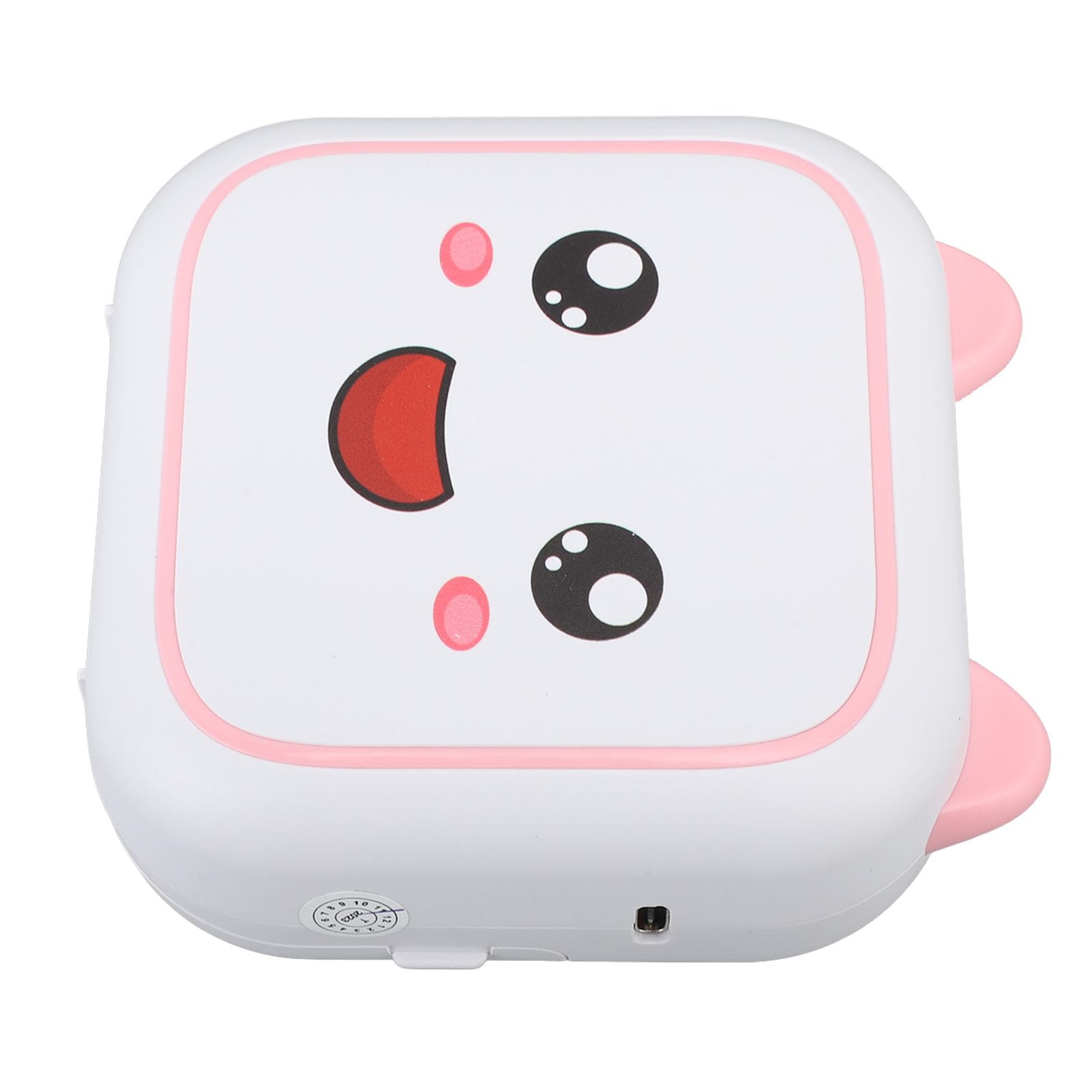 Qcwwy Sticker Printer, Pocket Thermal Printer Portable Photo Printer with Sticker Paper Multifunction Thermal Sticker Printer Fast Printing Speed for Study and Office Use ()