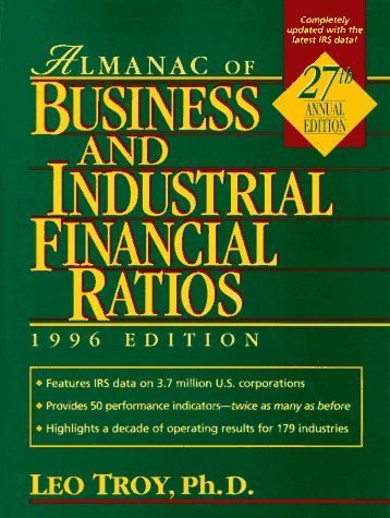 Almanac of Business and Industrial Financial Ra... 0135205034 Book Cover