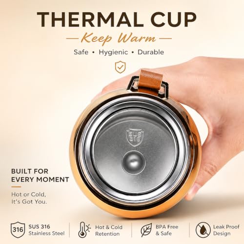 Image of 316 Stainless Steel Water Bottle 1 Litre | Hot & Cold | Durable & Leak-Proof | For Office, Home, Kids, School For Women Men | 1000ml water bottle | Slate Mist
