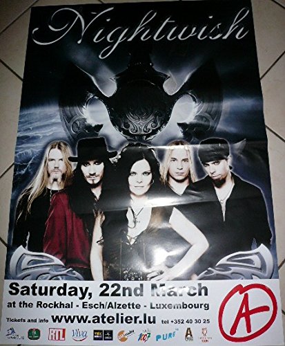 Nightwish poster 70x100cm : transformez enfin vos murs blancs ennuyeux
