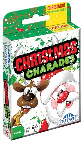 Outset Media - Christmas Charades Card Game - Contains 210 Charades 4 or More Players for Ages 8 and up