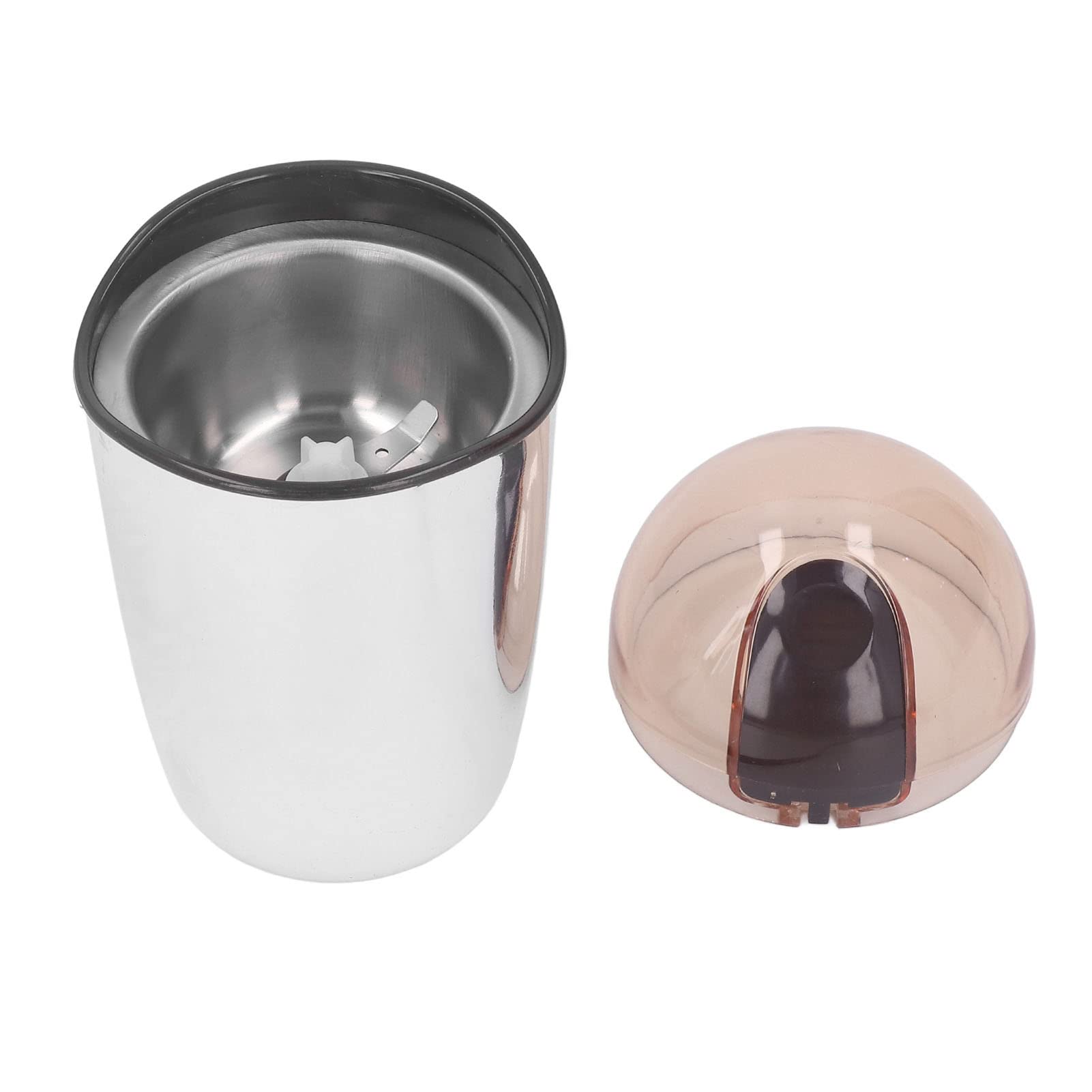 Moulin à Grains De Café électrique 200W, Lames En Acier Inoxydable, Moulin à épices, une Touche, Pour Herbes, Prise Ue 220V