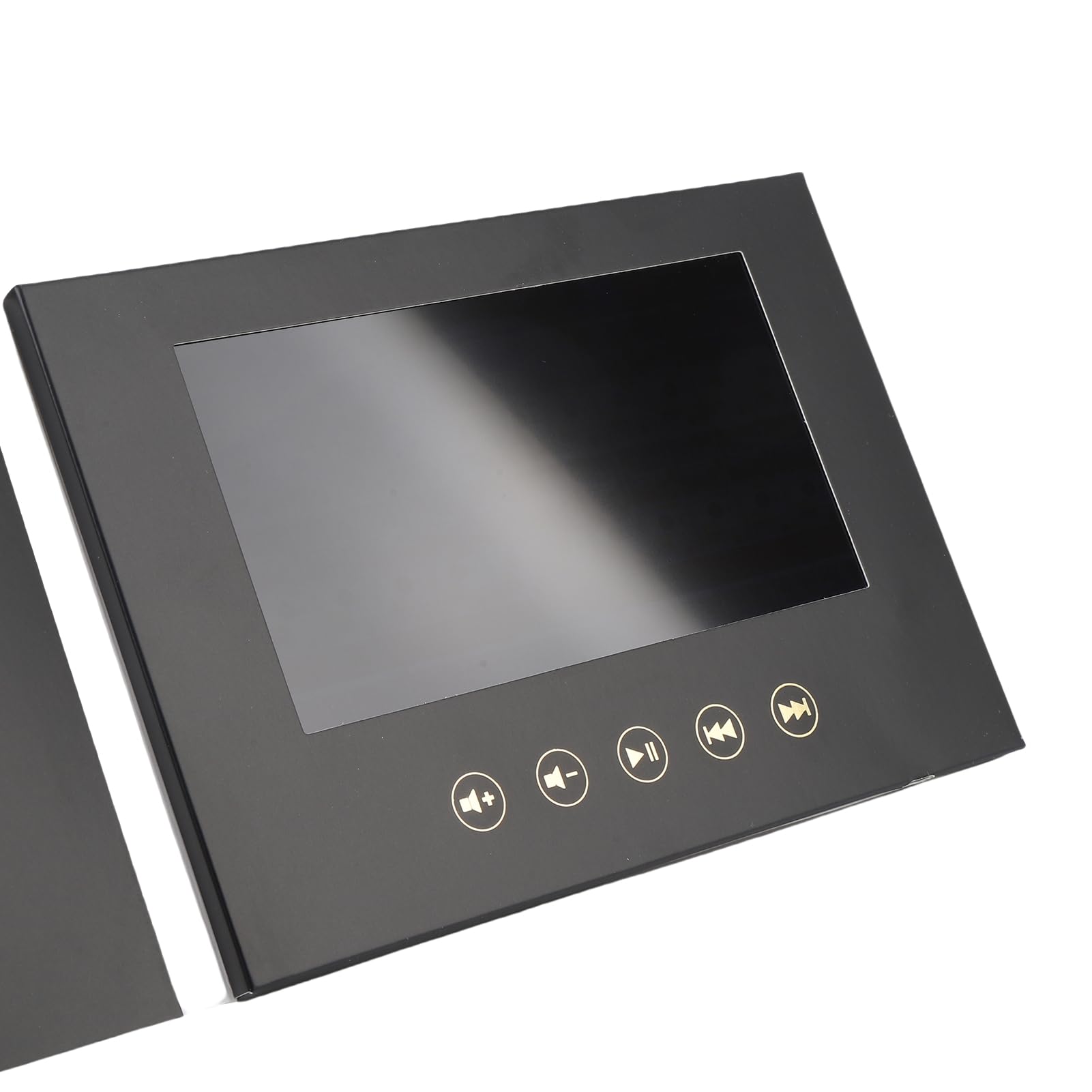 Denash Carta di Auguri Video 7" Brochure Digitale HD 128M Type-C Batteria Ricaricabile Marketing