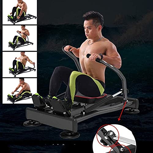 Image of Equipment Home Gym Hydraulic Rowing Machine Multi Function Rowing Machine Muscle Swing Arm Training Device Full Body Sports Fitness Equ Mult