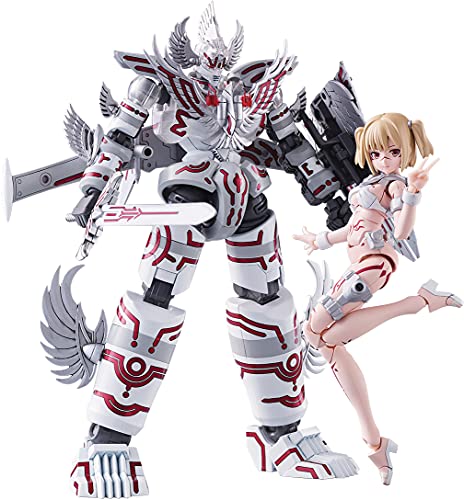 Kit modelo Aoshima Gattai Atlanger y Omega Snap-On miniatura 1