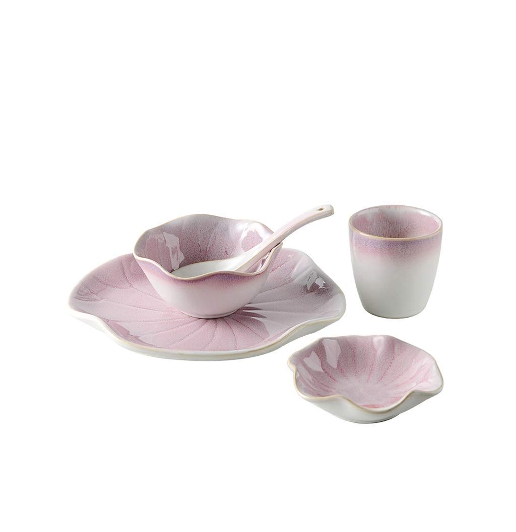 Service de Table Japonais en céramique pour la Maison, Un Restaurant, Ensemble Assorti de 5 Bols à Soupe décoratifs rétro pour hôtel