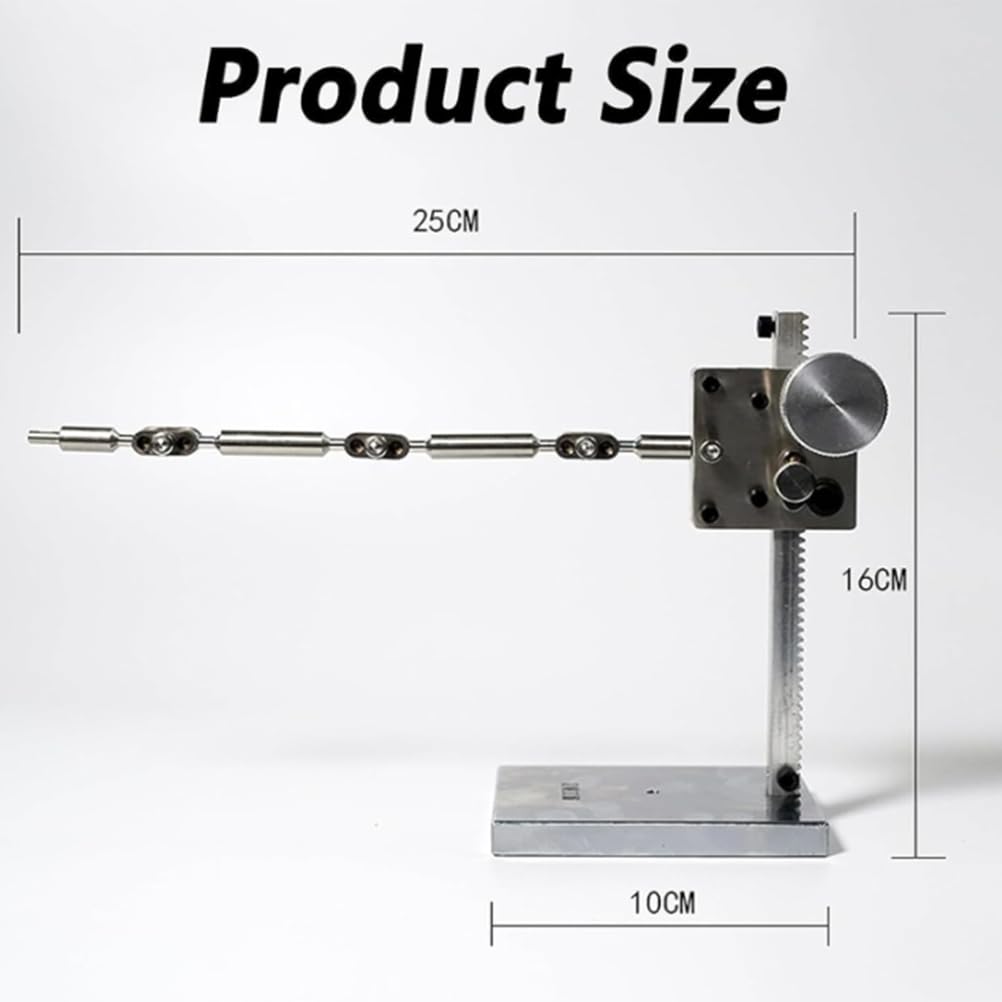 18CM,Zestaw do animacji poklatkowej DIY, 25 cm ramiona montażowe ze stali nierdzewnej z 5 łącznikami, 16 cm podpórka szynowa, do samodzielnej produkcji postaci, figurek z gliny