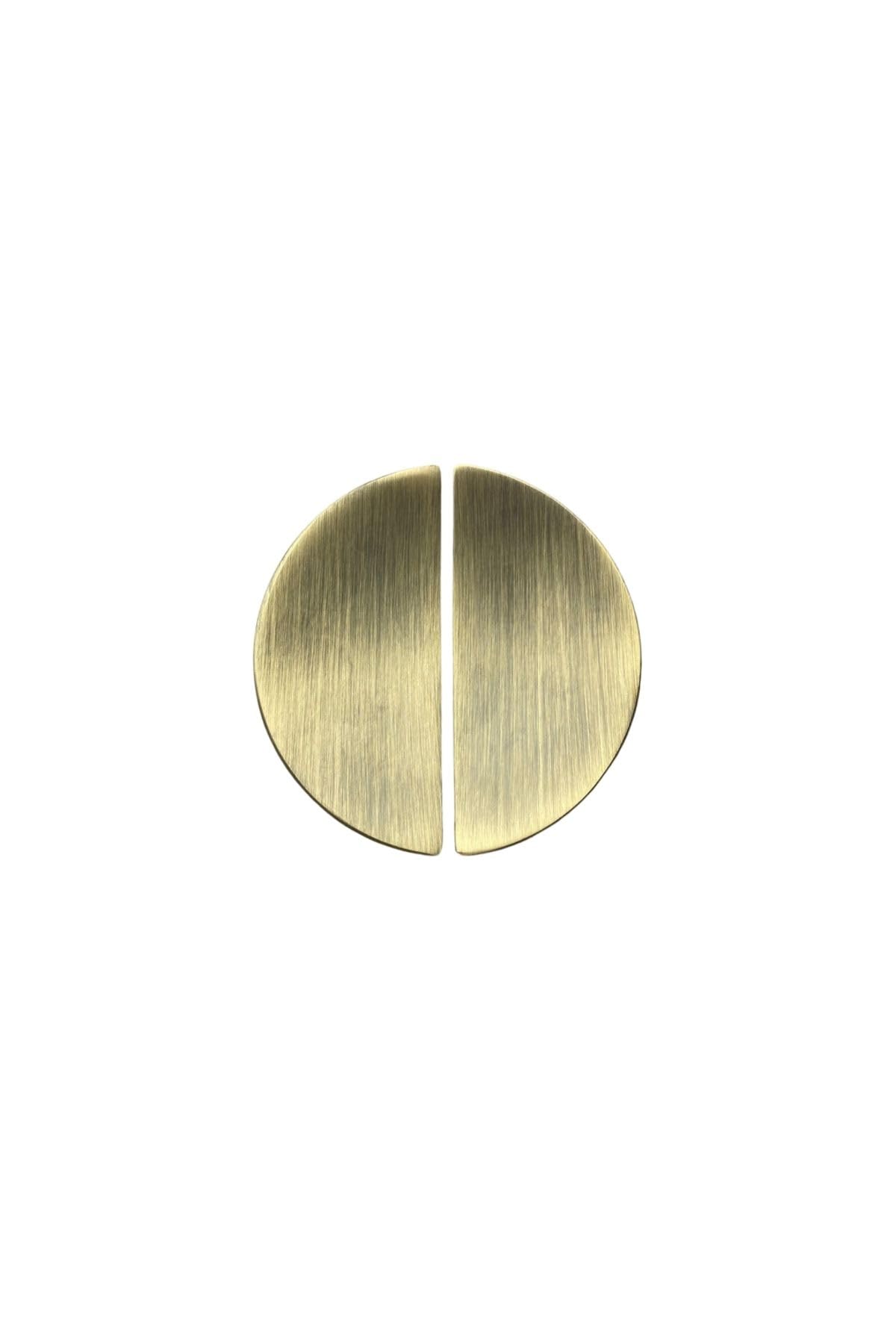 System 4716 Yarım Daire Kulp Oval Antik Renk Tek Adet 16 Mm Antik Tek Ebat Ssy4716 0016 Abm
