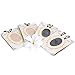 Produktbild 4 Stück Haarnetz perücken kappen Mesh offenes Ende Perücke Net Perückennetz Wig Weaving Cap Nude Beige + Schwarz