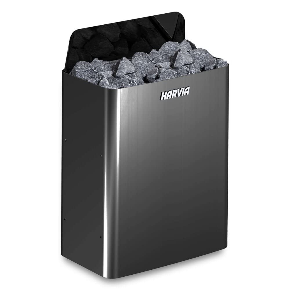 HarviaHoll's Wall Black Model 9.0 kW Cooker without Control Unit, DIY, Kitchens and Bathrooms, Sauna Accessories, Ovens, SN-Harvia-SW90E