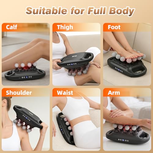 Image of 16 Head Deep Tissue Massage Gun, Percussion Muscle Massager with 3 Modes & 30 Intensities, Ultra-Quiet Massage Gun for Back,Shoulders, Legs, Foot, Muscle Pain Relief, Ideal Gift for Men Women