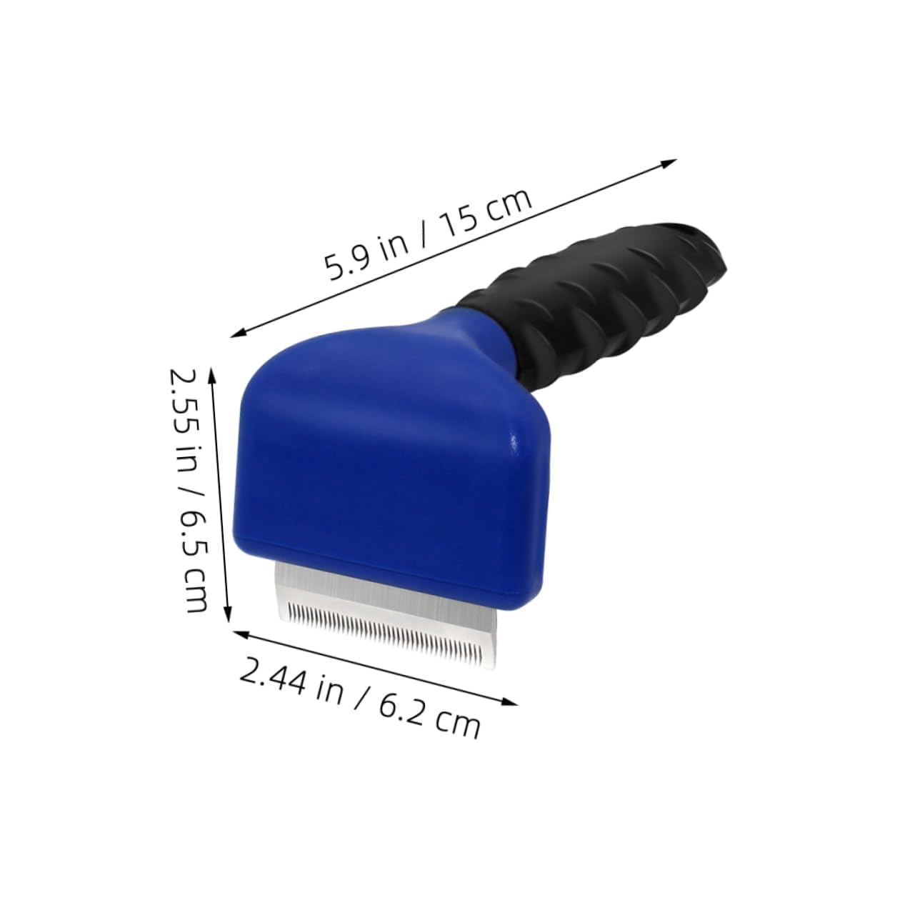 Totority Pet Knotting Comb Undercoat Rake for Dogs Dematting Brush Cat Grooming Professional Tool