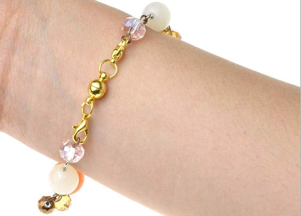 Extender Per Collane E Bracciali Magnetici - 6 Pezzi In Argento E Oro | Regolabile Fai Da Te - Foto 11