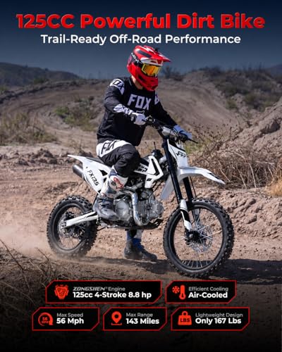 FRP FX125-17 Pro Suspension Dirt Bike