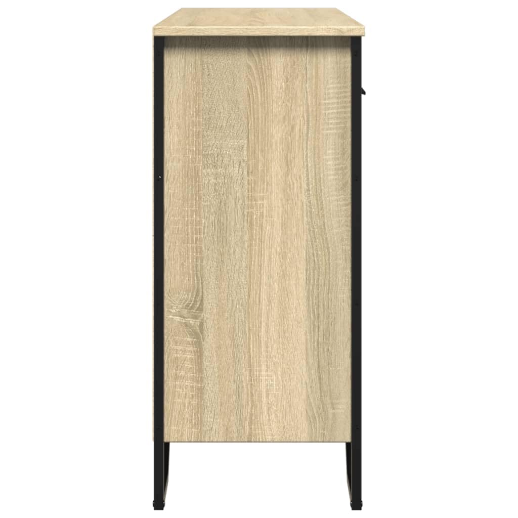 Credenza in rovere Sonoma, 97 x 32,5 x 74,5 cm