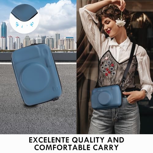 Funda rígida para cámara Instax Wide 400 con álbum y accesorios miniatura 5