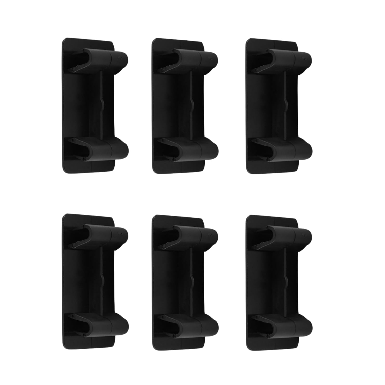 (6pk) Rocker Switch Blank Panel Cover for Empty Slot Boat Toggle Switch Panel Hole Blank Snap-in Hole Plug