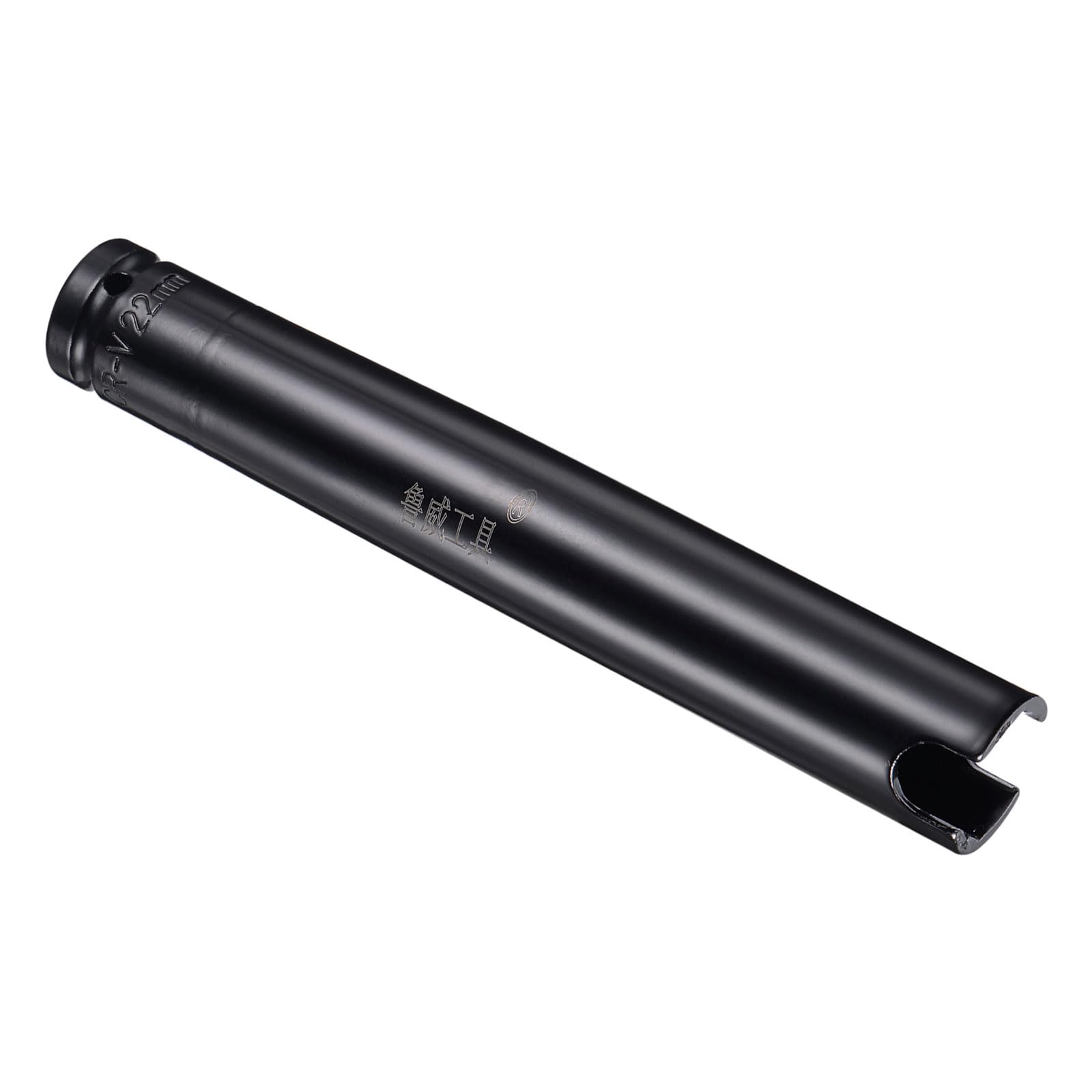 CoCud 6-Point Deep Impact Socket, 1/2-Inch Drive 22mm Slotted, CR-V Steel Axle Nut Impact Socket