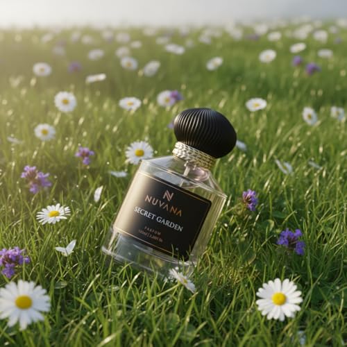 Image of Secret Garden Luxury Parfum | Premium White Floral Fragrance | Eau de Parfum 100ml | Long Lasting | Unisex | Perfect for Everyday & Special Occasions | Floral Perfume