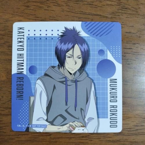 家庭教師ヒットマンREBORN!×まねきねこ 六道骸 コースター 家庭教師ヒットマンREBORN!×まねきねこ 六道骸 コースター