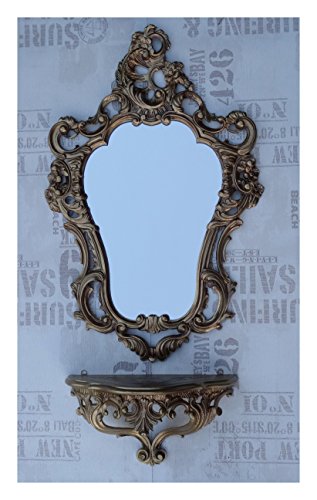 Lnxp Set da 2 pezzi in oro composto da specchio da...