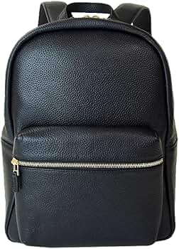 Amazon.co.jp: [HushTug] レザー リュック 「 シンプル な メンズ 本革